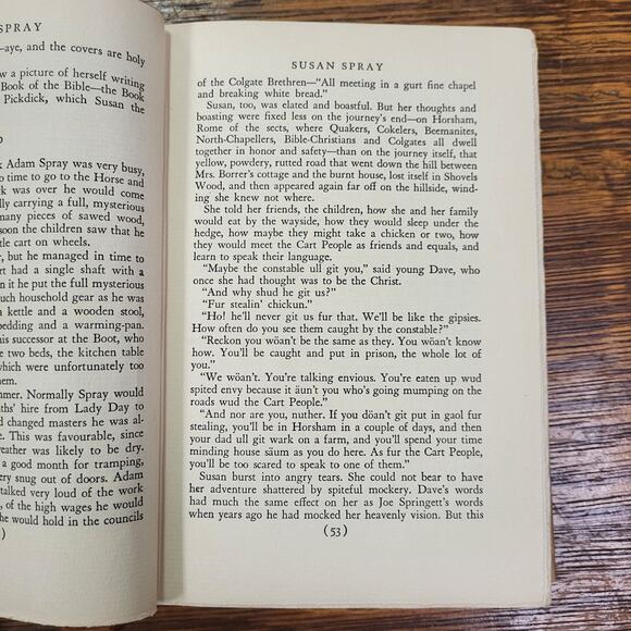 Susan Spray Sheila Kaye-Smith 1931 HC w/ DJ Harper & Brothers Vintage Novel - Picture 8 of 10